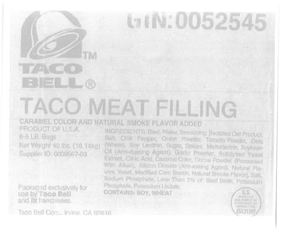 Taco Bell Beef Lawsuit