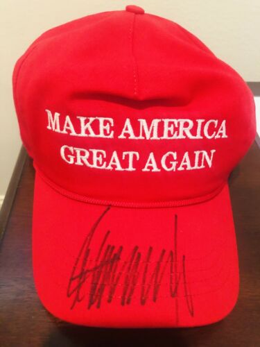 Donald Trump Signed MAGA Hat