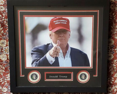 Donald Trump Signed Picture