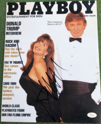 Donald Trump Signed Playboy